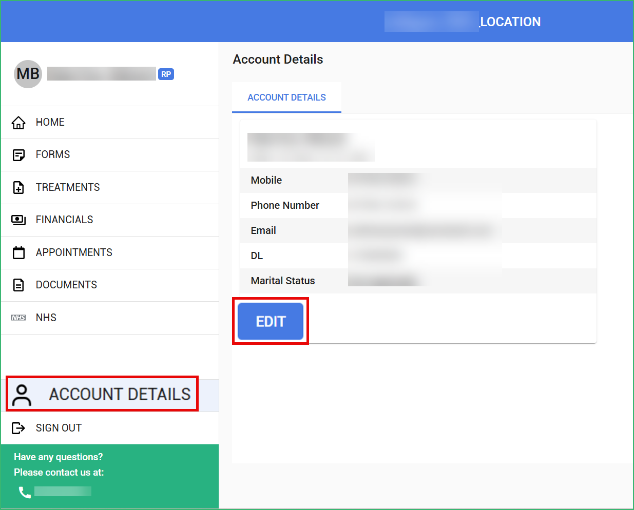 Overview of NHS Patient Portal – CareStack